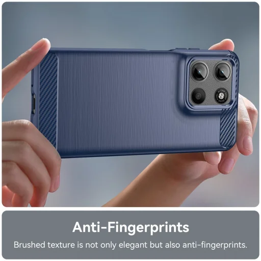 Motorola Moto G15 / G15 Power Kék Techsuit - Carbon Silicone tok - 4