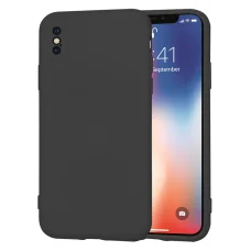 iPhone X / iPhone XS Techsuit - SoftFlex - Black tok