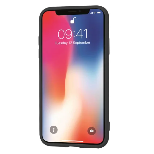 iPhone X / iPhone XS Techsuit - SoftFlex - Black tok - 2