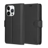 iPhone 14 Pro Fekete Techsuit - Leather Folio tok