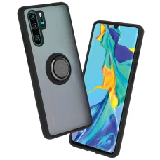 Huawei P30 Pro / P30 Pro New Edition Fekete Techsuit Glinth tok