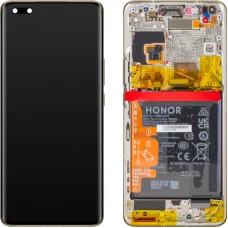 LCD kijelző modul Honor Magic4 Pro készülékhez, akkumulátorral, arany