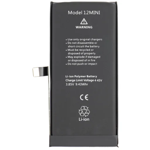 Akkumulátor Apple iPhone 12 mini, 2450mAh Nagy Kapacitású - 1