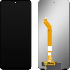 LCD Kijelző Modul MP Honor X9 5G / Magic4 Lite, keret nélkül, Utángyártott, Fekete Kijelzőmodul