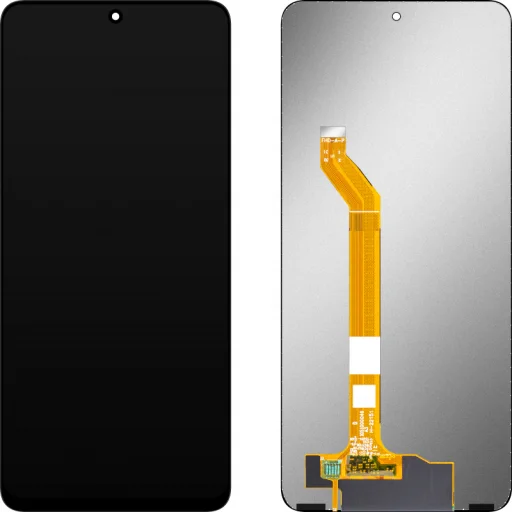 LCD Kijelző Modul MP Honor X9 5G / Magic4 Lite, keret nélkül, Utángyártott, Fekete Kijelzőmodul - 1