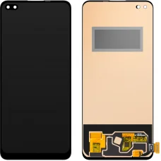 LCD Kijelzőmodul MP Oppo A93 / F17 Pro / Reno4 / Reno4 5G / Reno4 Lite, keret nélkül, utángyártott, fekete kijelzőmodul