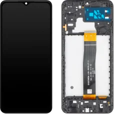 LCD Kijelző Modul MP Samsung Galaxy A13 5G A136, Utángyártott, Fekete Kijelző