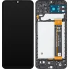 LCD kijelzőmodul MP Samsung Galaxy A13 A135 / A13 A137 / M13 M135 készülékhez, Utángyártott, Fekete