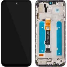 LCD kijelzőmodul Motorola Moto G31 (XT2173-3) fekete kijelző