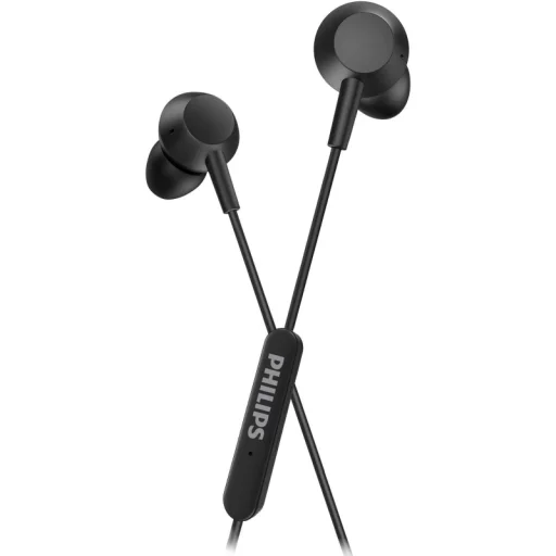 Handsfree USB-C Philips, Fekete TAE5008BK/00 fülhallgató - 2