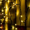 Home KSF 204/WW LED-es fényfüggöny, 2x2 m / 204 db melegfehér LED, állófényű, fekete vezeték, sorolható, kül- és beltéri kivitel thumbnail