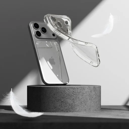 iPhone 17 Pro Max Ringke Air Glitter Clear tok - 6
