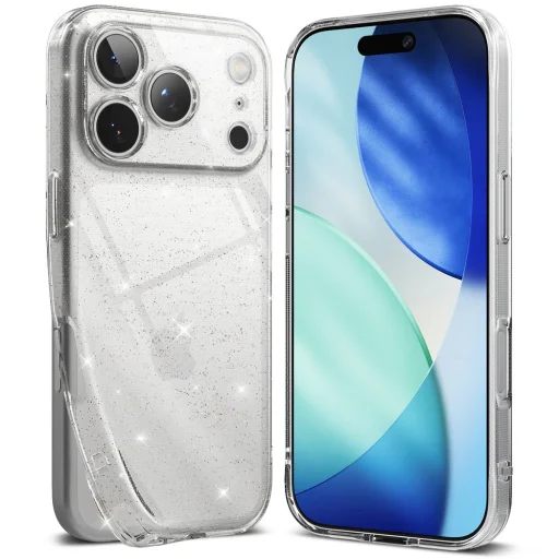 iPhone 17 Pro Max Ringke Air Glitter Clear tok - 2