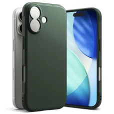 iPhone 17 Ringke Onyx sötétzöld tok
