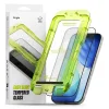 iPhone 17 Ringke Easy Slide 2-pack fekete üvegfólia
