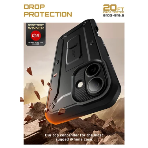 iPhone 17 Supcase Ub Pro fekete tok - 2