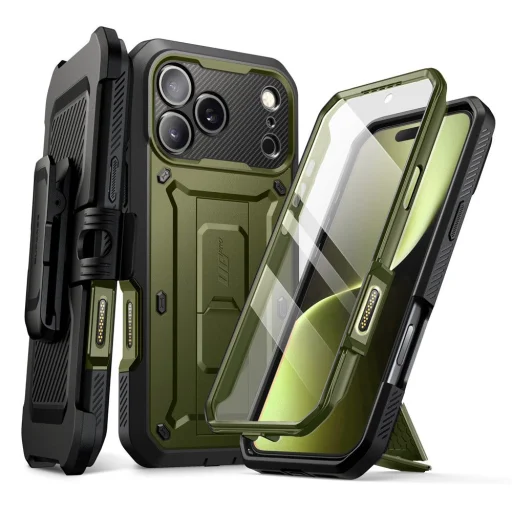iPhone 17 Pro Supcase Unicorn Beetle Pro zöld tok - 1