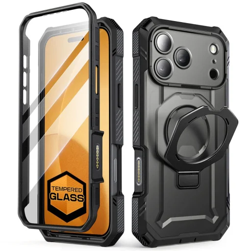 iPhone 17 Pro Supcase UB Grip Pro Mag Magsafe fekete tok - 2