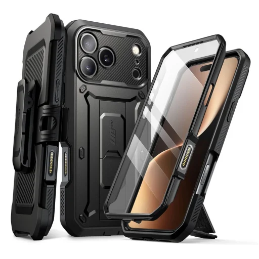 iPhone 17 Pro fekete Supcase Unicorn Beetle Pro tok - 1