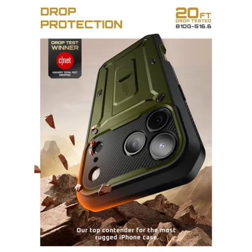 iPhone 17 Pro Max Supcase Ub Pro zöld tok - 2