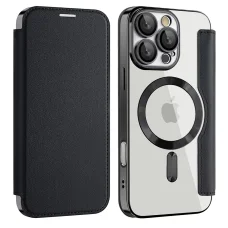 iPhone 17 Air Fekete Techsuit SmartMag Book tok