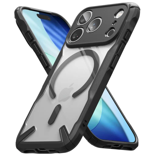 iPhone 17 Pro Max Fekete Ringke Fusion X MagSafe tok - 2