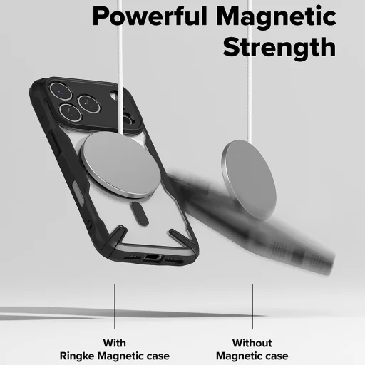 iPhone 17 Pro Max Fekete Ringke Fusion X MagSafe tok - 6