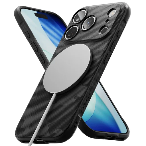 iPhone 17 Pro Max Ringke - Onyx MagSafe - Camo Fekete tok - 2