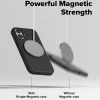 iPhone 17 Fekete Ringke - Silicone Magnetic MagSafe tok thumbnail