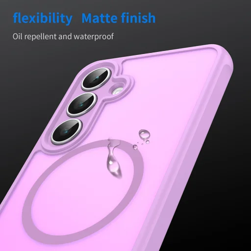 Samsung Galaxy A17 5G Pink Techsuit HaloFrost II MagSafe tok - 5