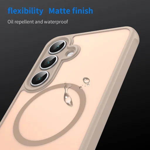 Samsung Galaxy A17 5G Techsuit HaloFrost II MagSafe - Arany tok - 5