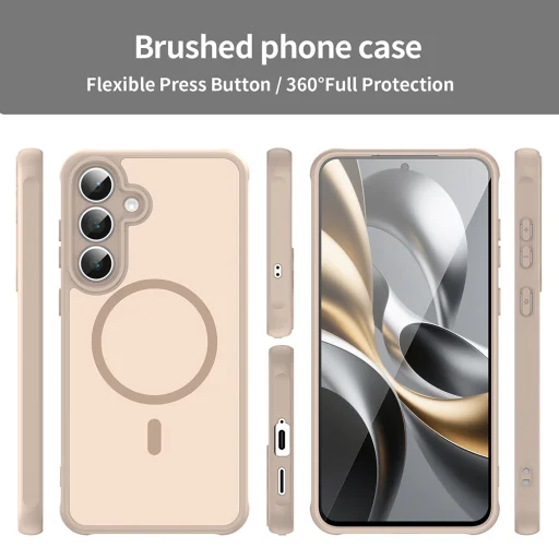 Samsung Galaxy A17 5G Techsuit HaloFrost II MagSafe - Arany tok - 11