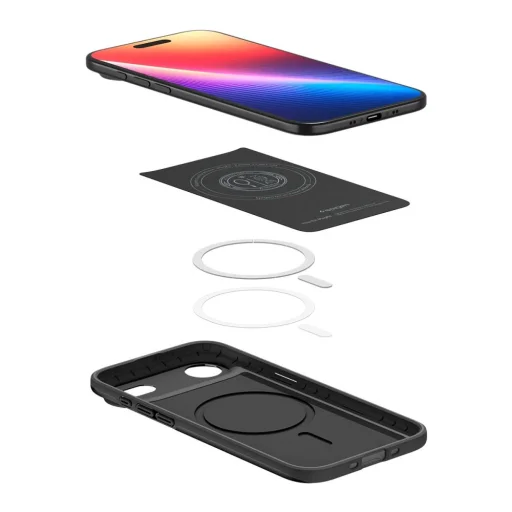 iPhone 17 Air Spigen Thin Fit Mag Magsafe fekete tok - 6