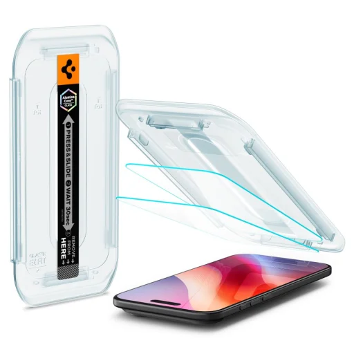 iPhone 17 Air üvegfólia Spigen Glas.tr "EZ Fit" 2-pack Átlátszó - 2