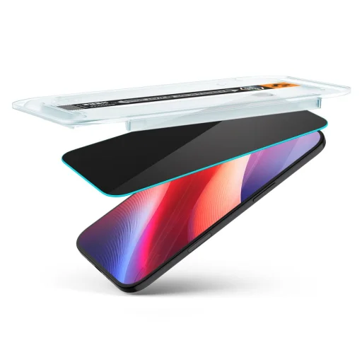 iPhone 17 Air Spigen Glas.tr "Ez Fit" 2-pack privát üvegfólia - 6