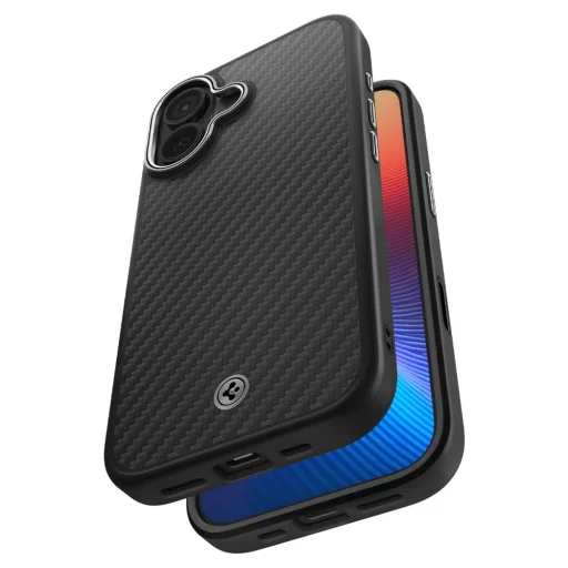 iPhone 17 Spigen Enzo Aramid "T" Magsafe Fekete/Ezüst tok - 7