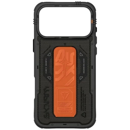 iPhone 17 Pro Max Skinarma Phantom tok mágneses töltéshez és fogóállványhoz Olajzöld tok - 4