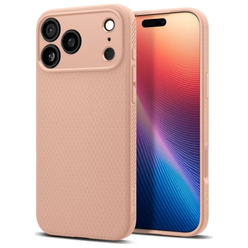 iPhone 17 Pro Max Spigen Liquid Air rózsaszín tok - 1