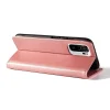 Samsung Galaxy A17 mágneses PU bőr fliptok kártyatartóval rózsaszín Alphajack thumbnail
