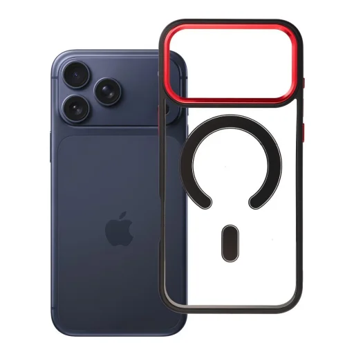 iPhone 17 Pro Max čierno-červené puzdro - 8