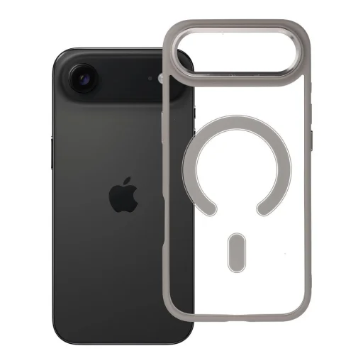 Obal na iPhone 17 Air, Color Edge Mag Cover, kompatibilný s technológiou MagSafe, titánovo sivý - 7