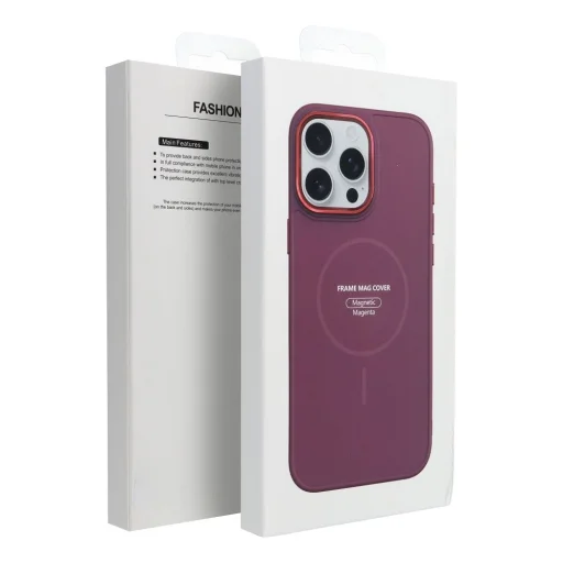 FRAME MAG COVER tok MagSafe kompatibilis SAMSUNG A52 5G / A52 LTE (4G) / A52s 5G magenta - 5
