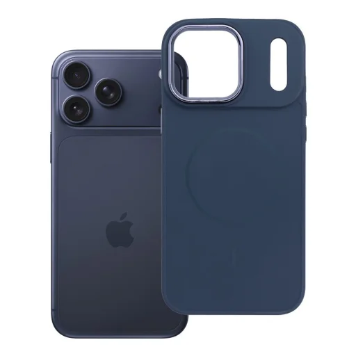iPhone 17 Pro Max tok FRAME MAG COVER tok kompatibilis MagSafe-fel sötétkék - 5