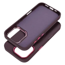 iPhone 17 Air tok FRAME MAG COVER kompatibilis MagSafe-fel lila tok