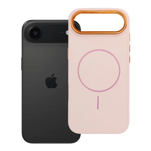 Puzdro FRAME MAG COVER na iPhone 17 Air, kompatibilné s MagSafe, púdrová ružová - 5
