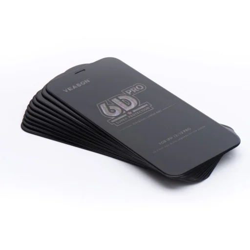 6D Pro Veason üvegfólia (SET 10in1) - Xiaomi Redmi 13C / Poco C65 fekete üvegfólia - 5