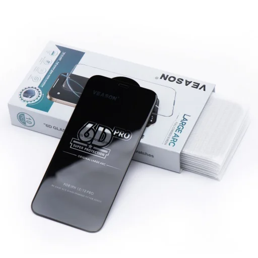 6D Pro Veason üvegfólia (SET 10in1) - Xiaomi Redmi 13C / Poco C65 fekete üvegfólia - 4
