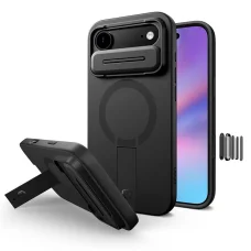 iPhone 17 Air Tech-protect Kevlar Aura Magsafe tok Fekete
