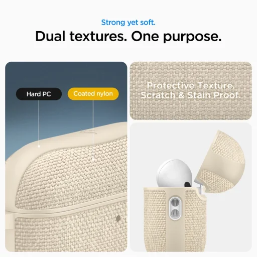 Apple AirPods Pro 3 Spigen Urban Fit Dűne Bézs tok - 11