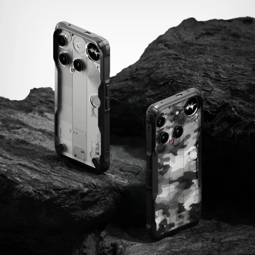 Nothing Phone 3 Ringke Fusion X Fekete tok - 5